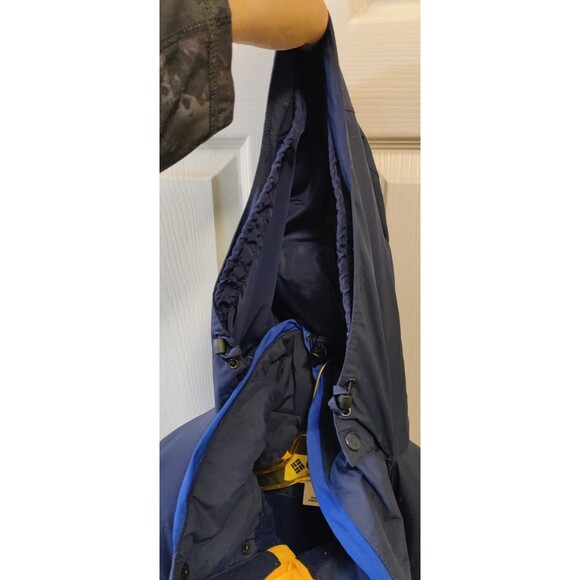 Vintage 90s Columbia Mens Large Pull Out Hooded Puffer Jacket - Picture 9 of 15